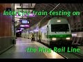 InterCity train testing on the Ring Rail Line 15.9.- 16.9.2016