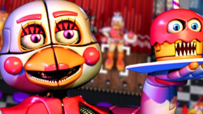 FNAF/SFM] FNAF6 Funtime Chica Salvage - View from animatronic