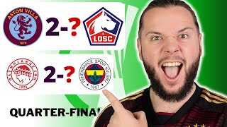 Conference League Quarter-Final Predictions & Betting Tips | Aston Villa vs Lille