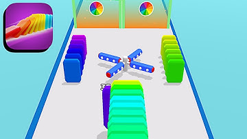 Domino Runner ​- All Levels Gameplay Android,ios (Part 7)