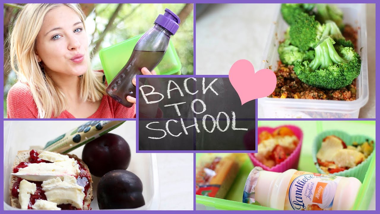 Gesunde & Leckere Essensideen für Schule/ Uni I Back To School