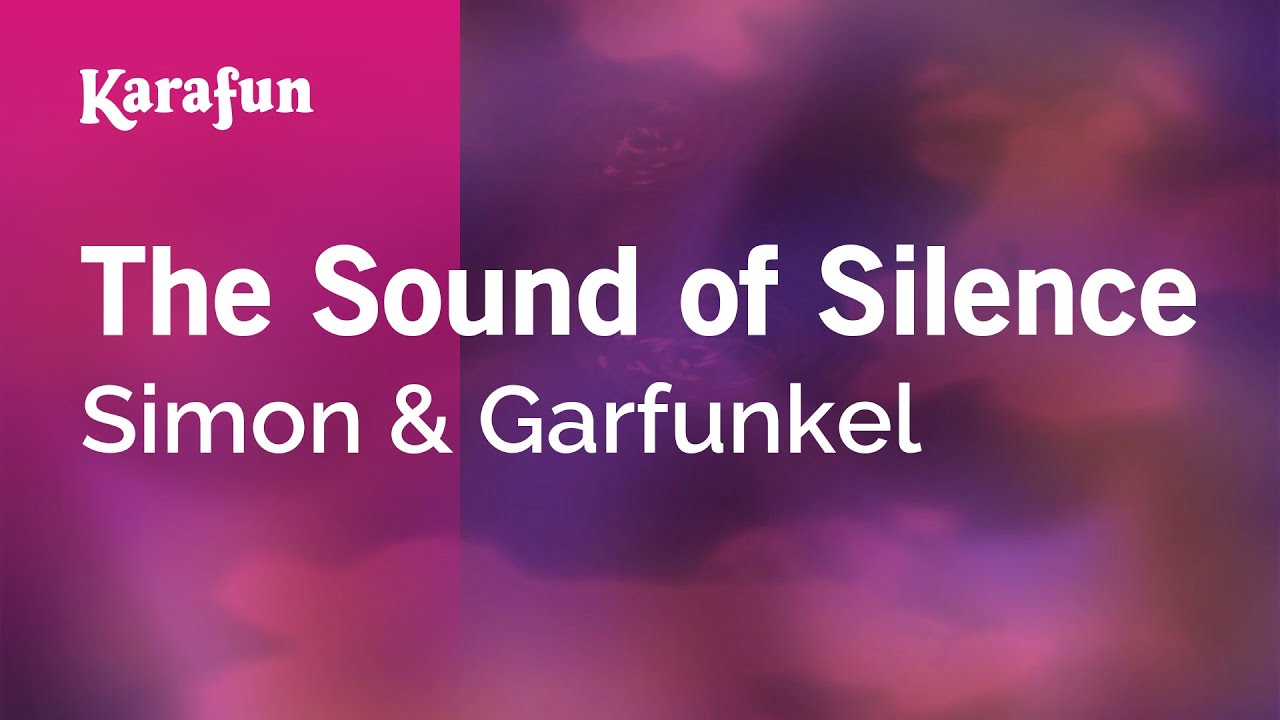 The Sound of Silence   Simon  Garfunkel  Karaoke Version  KaraFun