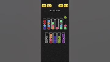 Ball Sort - Color Puzzle Game - Level 874 - Walkthrough SOLVED by RobotPlayer AI!!!