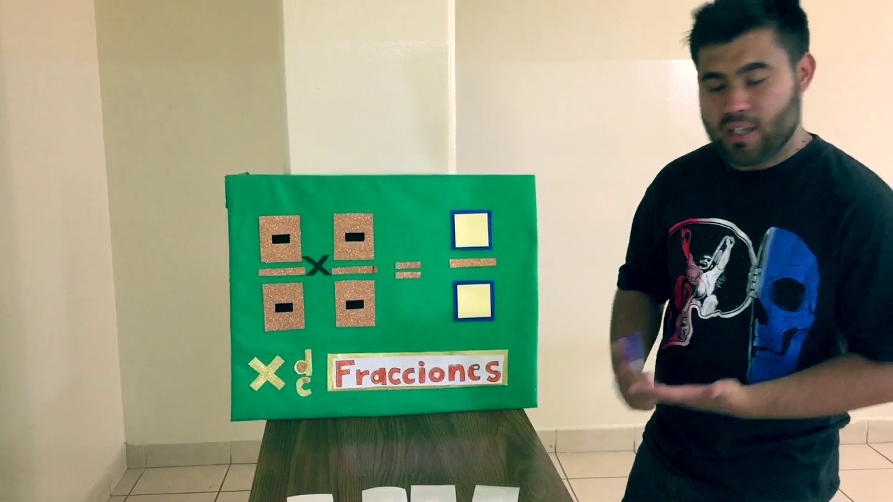 Material Didáctico “Ponle número a las fracciones”