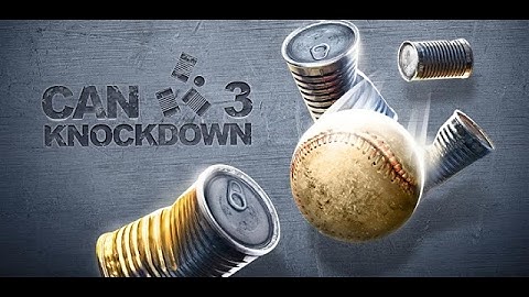 CAN KNOCKDOWN 3  (Android Gameplay Video)