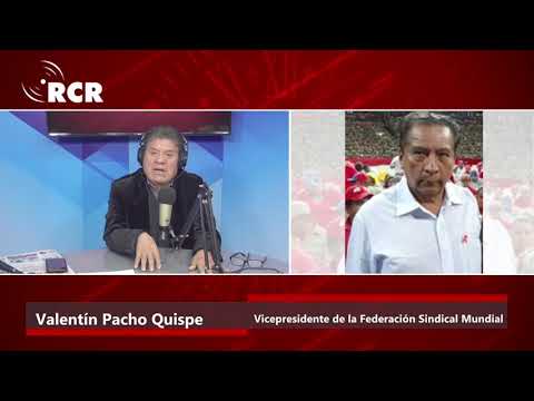 ENTREVISTA A VALENTIN PACHO VICEPRESIDENTE DE LA FEDERACIÓN SINDICAL MUNDIAL