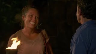 Survivor Winners at War: Sarah’s Fire Making Elimination