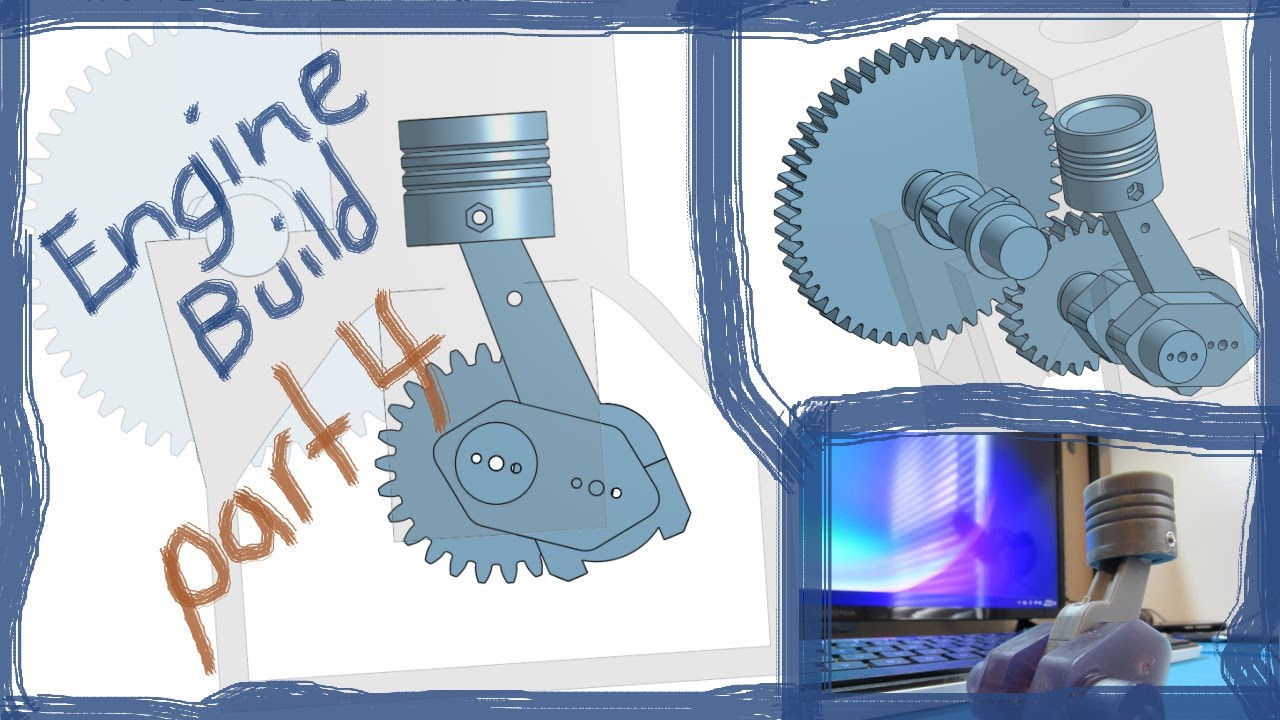 Building A 3D Engine Block And Cam Shaft In CAD (Part 4) 3D Engine ...