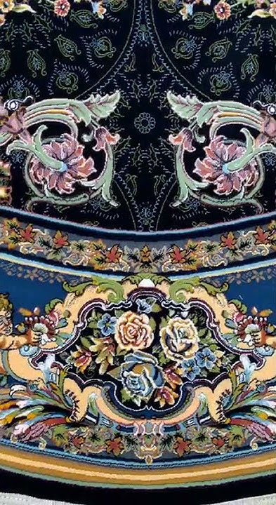 Овальный персидский ковер Райский сад в размере 2х3 - YouTube