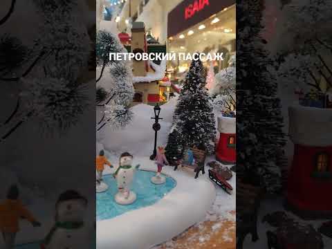 Новогодний маркет в Петровском пассаже🎄