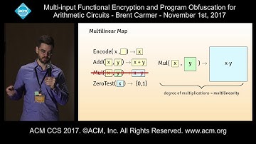 ACM CCS 2017 - 5Gen-C: Multi-input Functional Encryption & Program Obfuscation [...] - Brent Carmer