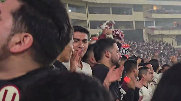 Universitario (6) - Carlos Mannucci (0) desde la tribuna - Liga 1 Clausura 2024 Fecha 01