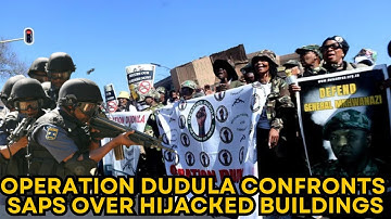 SHOWDOWN! Operation Dudula Confronts SAPS Over Hijacked Buildings | Who