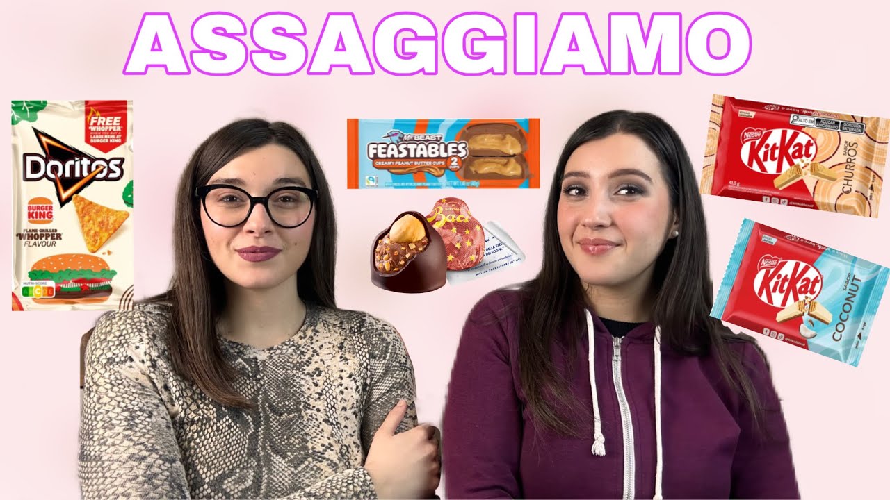 ASSAGGIAMO LE NOVITÀ KIT KAT COCCO E CHURROS , DORITOS BURGER … 🥥🍟 #food GA 