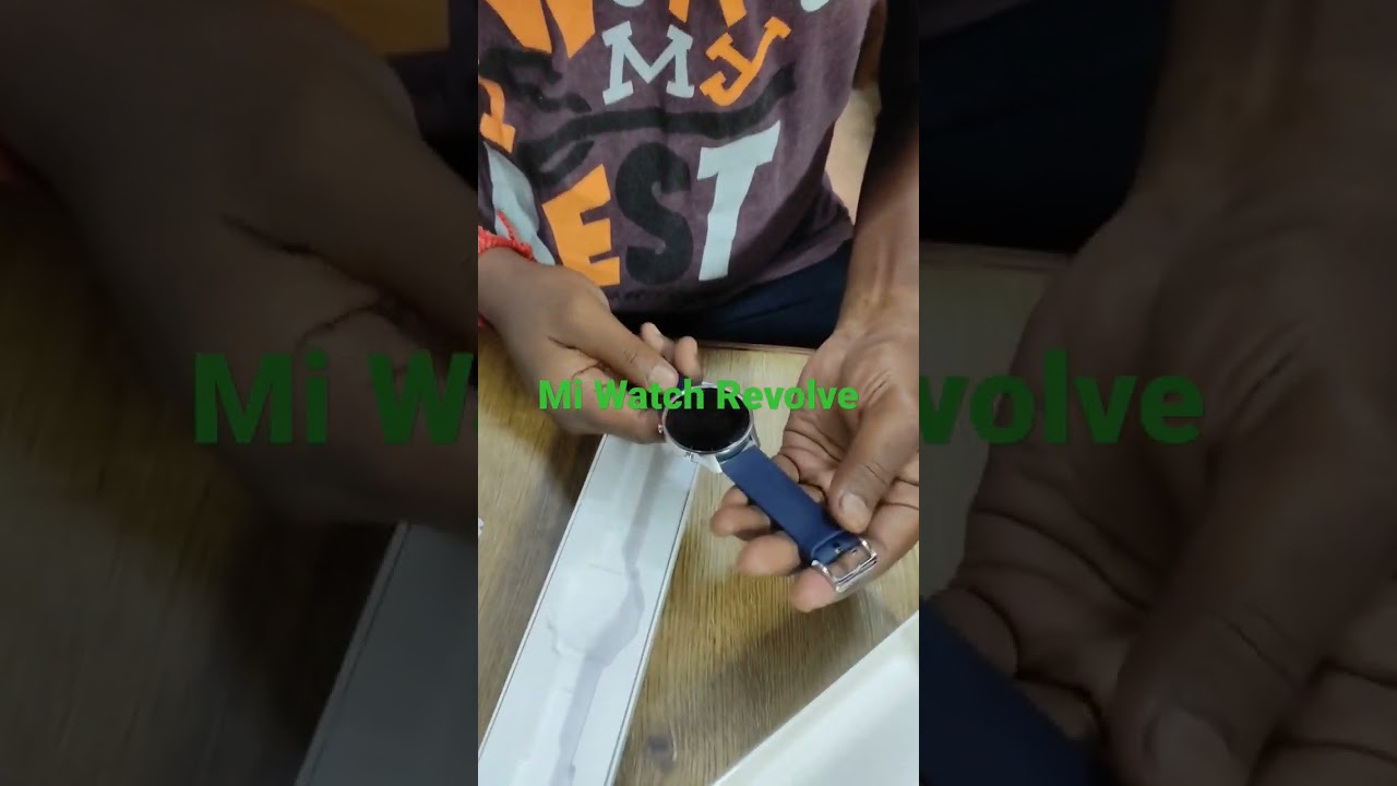 Mi Watch Revolve  unboxing
