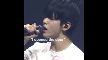 they locked the door💕#yeonbin #shorts #txt