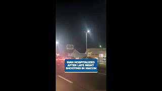 Man hospitalized after shooting in Macon, Fatal crash in Macon leaves one dead