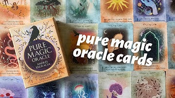 Pure Magic Oracle Cards // Flip-Through