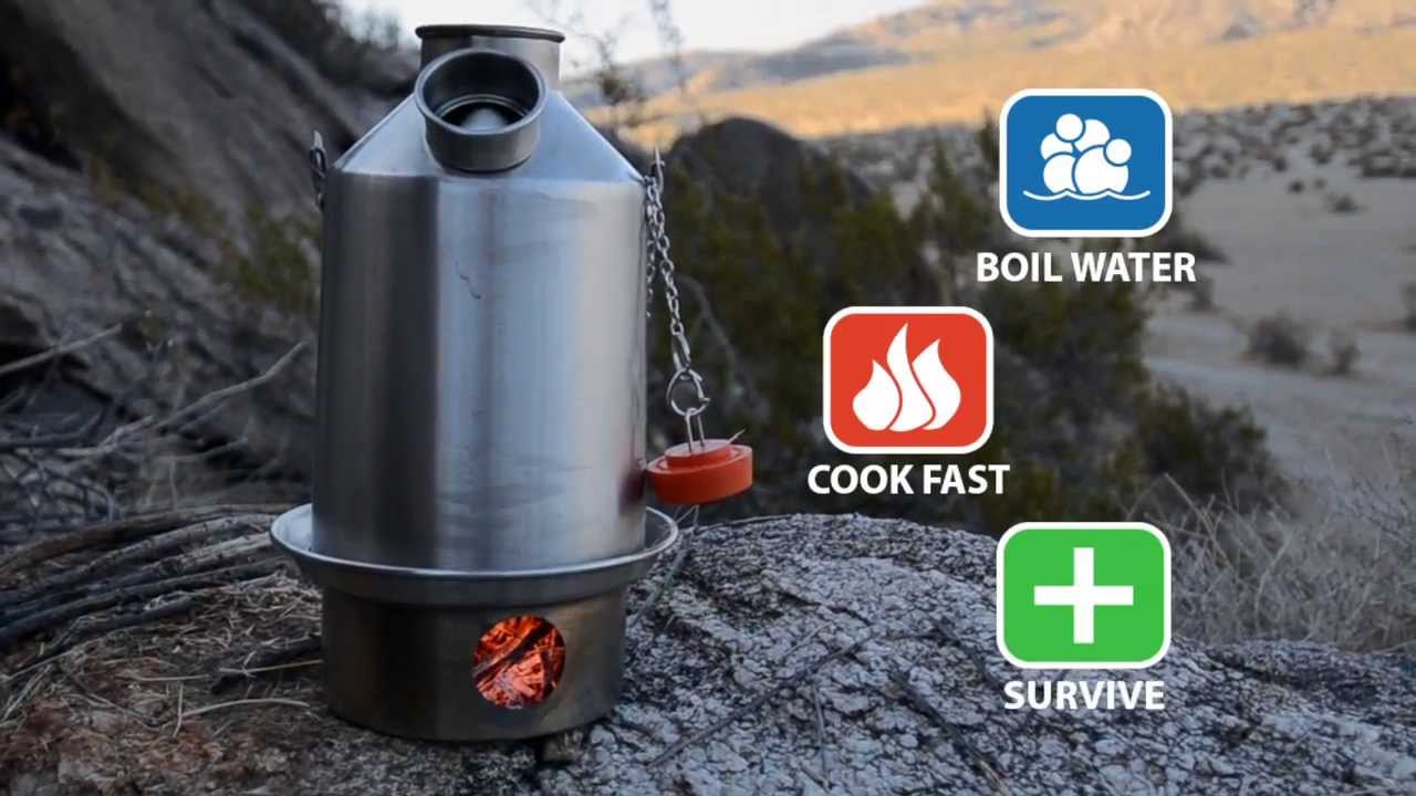 Kelly Kettle Base Camp Kettle 1.6L stainless 50001