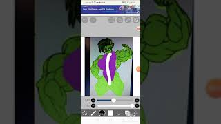 Muscle Tawna With She Hulk Color