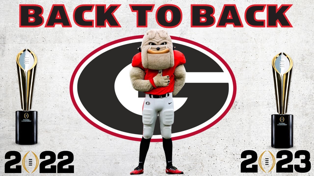 Georgia DOMINATES TCU 65 7 To Win Back To Back National Championships 
