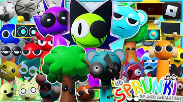 [🌈SIMONS-REALM🎉]🌈3D Sprunki RP And Animations🔎How To Get ALL Badges🎵 - 🎮ROBLOX [2025]