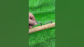 Handmade a Simple trigger mechanism # Craft idea # DIY # Simple design # Bamboo creative