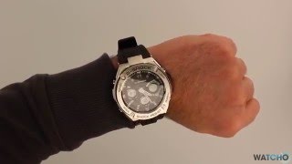 WatchO.co.uk - G-Shock Steel Radio Solar Watch GST-W110-1AER | Unboxing &  Close Look