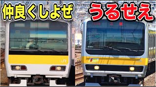 乗れたらラッキー！！！！総武線にはちょっと珍しい電車が走っています！！！！