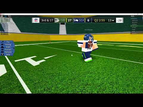 Roblox Football Greenbay Packers Vs Seattle Seahawks Youtube - roblox football games seahawks vs 49ers