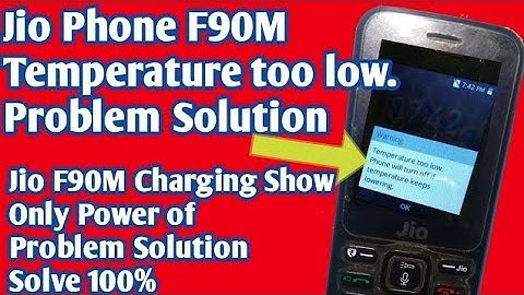 Jio F90M temperature too high problem 100%solution
