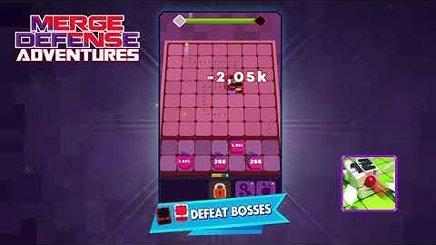 Merge Defense Adventure | Mobile app | ENG