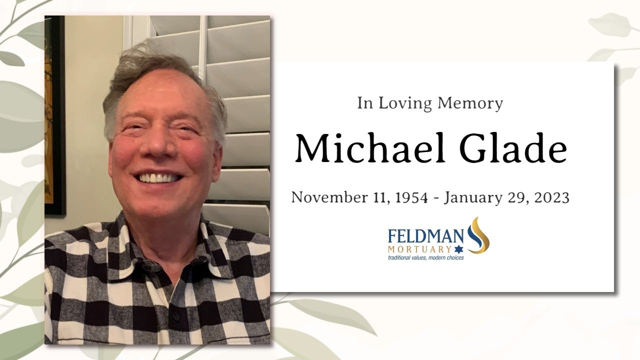 Memorial Service of Michael J. Glade - YouTube
