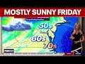 DC weather: Mostly sunny Friday with late showers