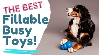 Busy Toys for Dogs That Are Fillable