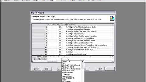 Logbook Pro Desktop - Import Wizard