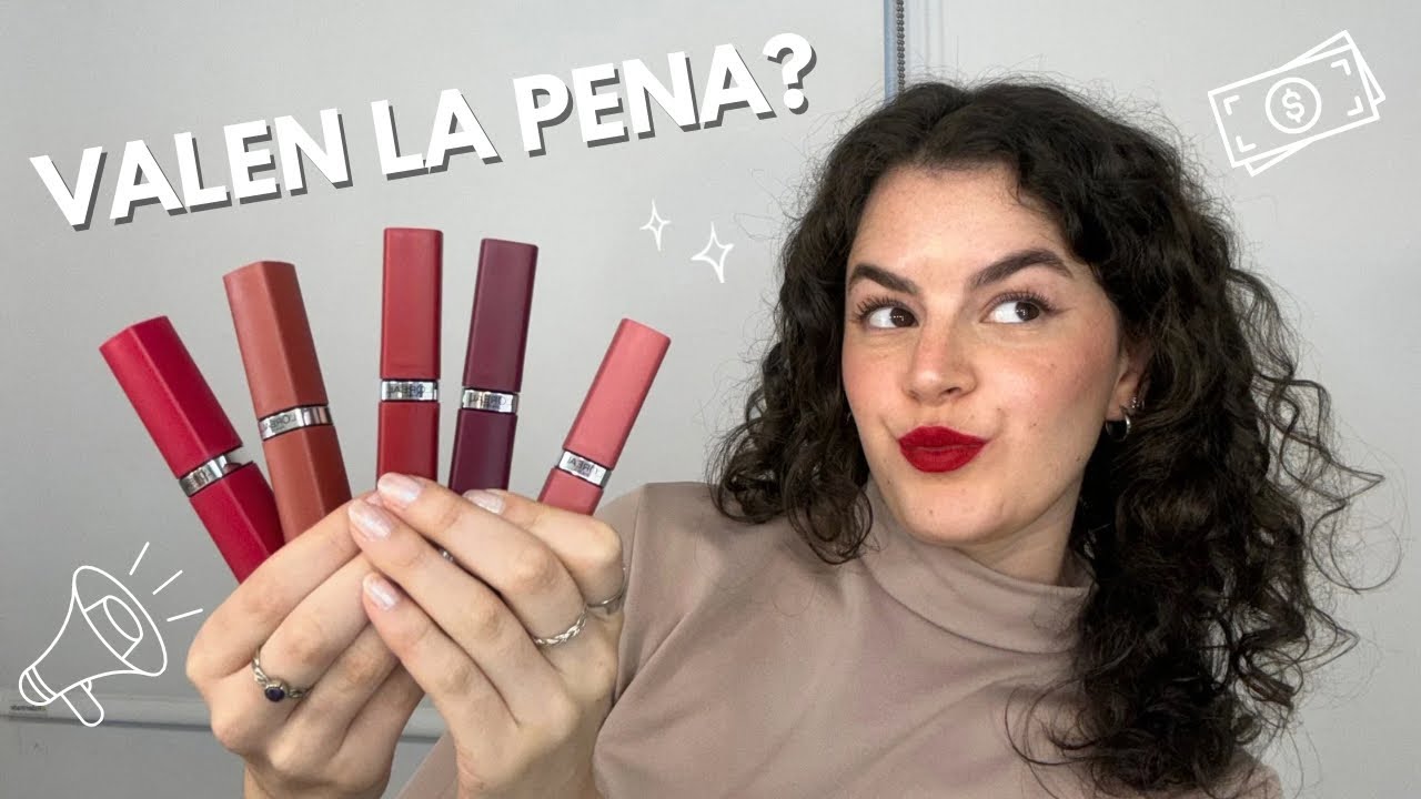 PROBAMOS LOS NUEVOS LABIALES DE L’OREAL MATTE RESISTANCE!! Review + swatches 👀🔥