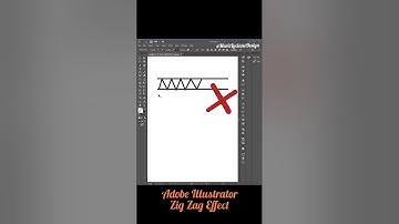 Adobe Illustrator Zigzag Effect Tutorial | Step-by-Step for Beginners