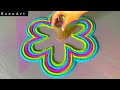 Simple rangoli  diwali rangoli designs  navratri rangoli designs  rangoli colors  ranu art