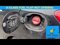 Mercedes a class fuel cap wont open how to access  fix