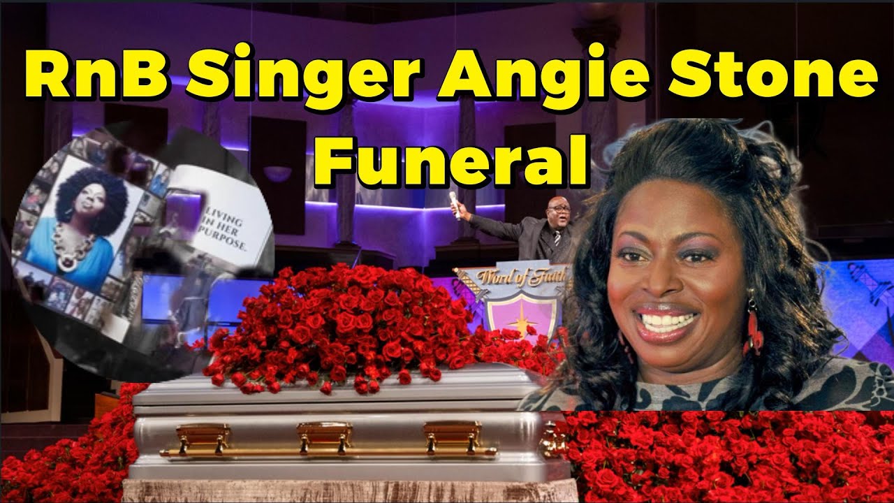 RNB Singer Angie Stone's 'homegoing' funeral service: No More Rain In