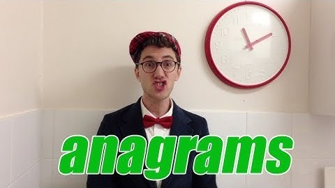 Eat Tea - Anagrams - Mr. Palindrome