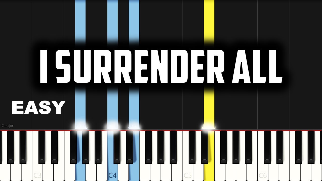 I Surrender All Chords by EM