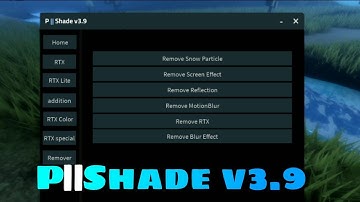 Script Arceus X/Fluxus Hydrogen Showcase | RTX GUI V3.9 / PShade [ Small update ]