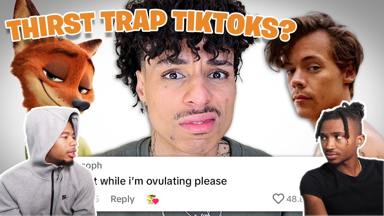 THIRST TRAP TIKTOKS... Larray Reaction