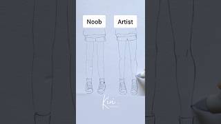 Which are you? How to draw legs #anime #shorts #howtodraw