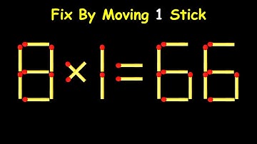 Mind-Blowing Matchstick Puzzle – Move 1 Stick to Win!