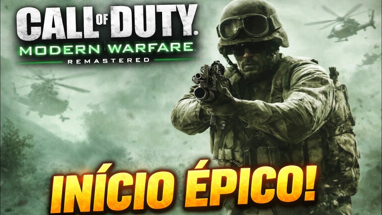 Esse início marcou gerações… | Call of Duty: Modern Warfare Remastered (PT-BR)