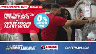Presidents Day Flooring Sale: Up to 60% OFF Carpet & More! | Carpet & Tile Mart