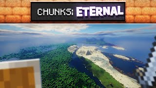 Minecraft But The Chunks Don't Unload (Better Than Distant Horizons?)